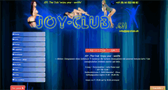Desktop Screenshot of joy-club.ch